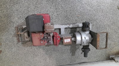 Lot 449 - MOBILE PETROL DRIVEN WATER PUMP