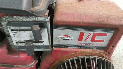 Lot 449 - MOBILE PETROL DRIVEN WATER PUMP