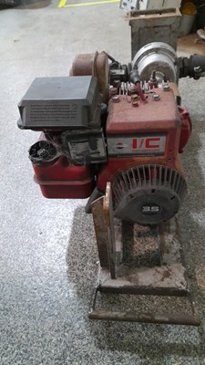Lot 449 - MOBILE PETROL DRIVEN WATER PUMP