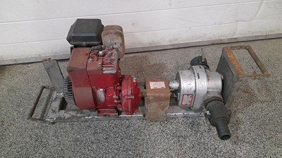 Lot 449 - MOBILE PETROL DRIVEN WATER PUMP