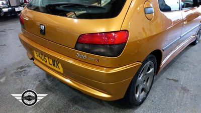 Lot 470 - 1999 PEUGEOT 306 GTI 6