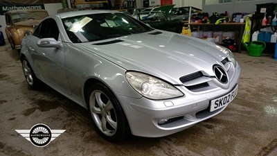 Lot 632 - 2004 MERCEDES SLK 350 AUTO