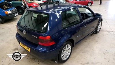 Lot 274 - 200 VOLKSWAGEN GOLF GTI (115 BHP)