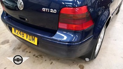 Lot 274 - 200 VOLKSWAGEN GOLF GTI (115 BHP)