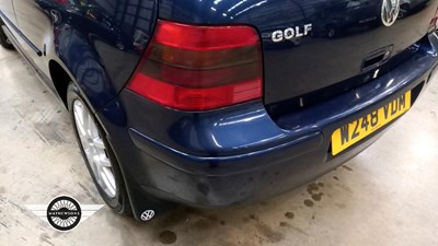Lot 274 - 200 VOLKSWAGEN GOLF GTI (115 BHP)