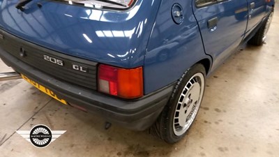 Lot 176 - 1988 PEUGEOT 205 GL