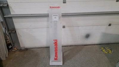 Lot 49 - KAWASAKI DEALER SIGN