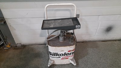 Lot 375 - SILKOLENE OIL DRAIN CONTAINER