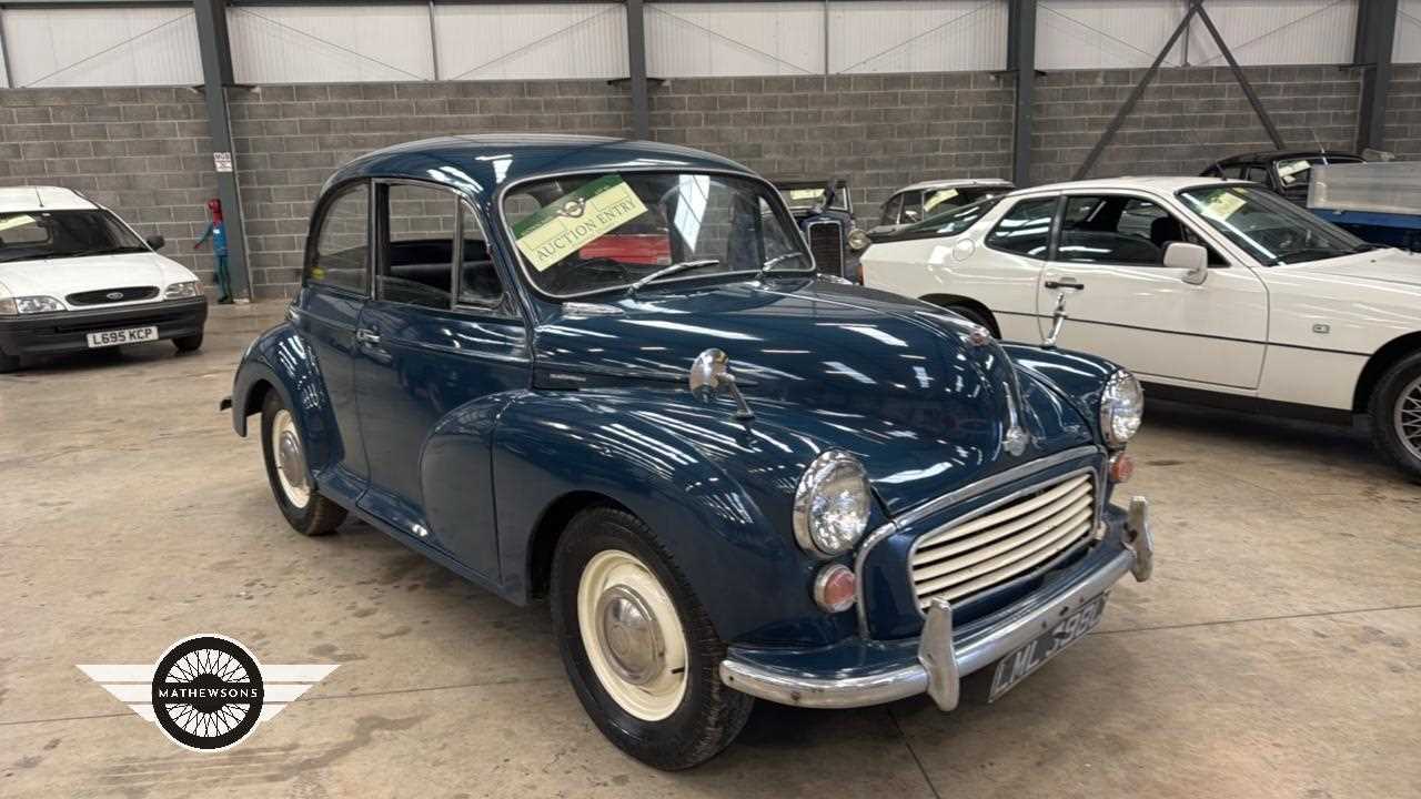 Lot 690 - 1965 MORRIS MINOR