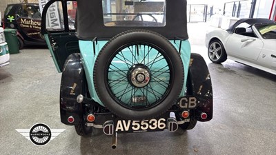 Lot 440 - 1932 MORRIS MINOR TOURER