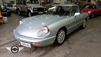 Lot 720 - 1993 ALFA ROMEO SPIDER 2.0