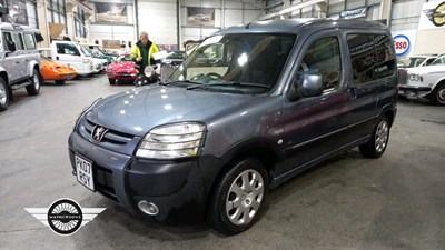 Lot 784 - 2007 PEUGEOT PARTNER COMBI