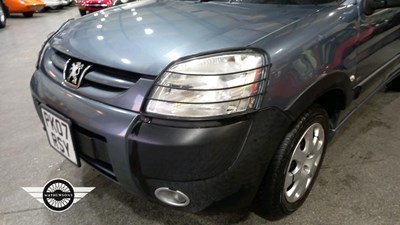 Lot 784 - 2007 PEUGEOT PARTNER COMBI