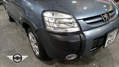 Lot 784 - 2007 PEUGEOT PARTNER COMBI