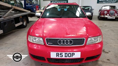 Lot 852 - 2001 AUDI RS4 QUATTRO