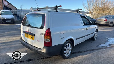 Lot 582 - 2003 VAUXHALL ASTRA ENVOY DTI