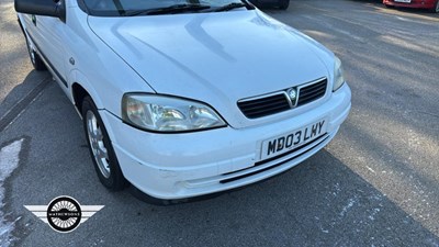 Lot 582 - 2003 VAUXHALL ASTRA ENVOY DTI