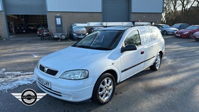 Lot 582 - 2003 VAUXHALL ASTRA ENVOY DTI