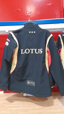 Lot 275 - 2 X ORIGINAL LOTUS F1 JACKETS ( 1 SMALL 1 LARGE )