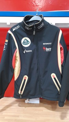 Lot 275 - 2 X ORIGINAL LOTUS F1 JACKETS ( 1 SMALL 1 LARGE )