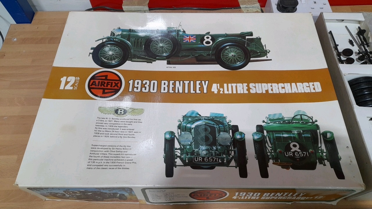 AIRFIX 1930 BENTLEY 4.5 LITRE プラモデル Amazon | エアフィックス(Airfix) 1/12 ベントレー 1930 4.5リットル