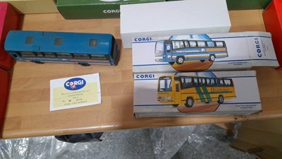 Lot 297 - LIMITED EDITION CORGI BUSES IN ORIGINAL BOXES