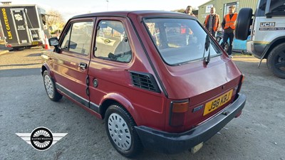 Lot 326 - 1991 FIAT 126 BIS