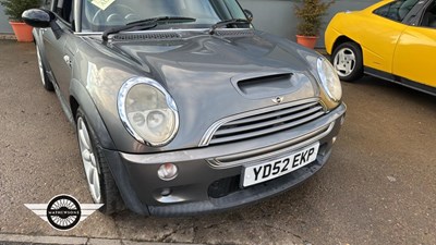 Lot 599 - 2002 MINI COOPER S