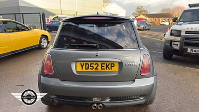 Lot 599 - 2002 MINI COOPER S