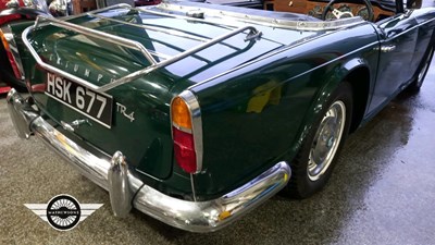 Lot 666 - 1962 TRIUMPH TR4