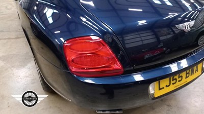 Lot 594 - 2005 BENTLEY CONTINENTAL GT AUTO