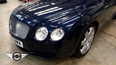 Lot 594 - 2005 BENTLEY CONTINENTAL GT AUTO