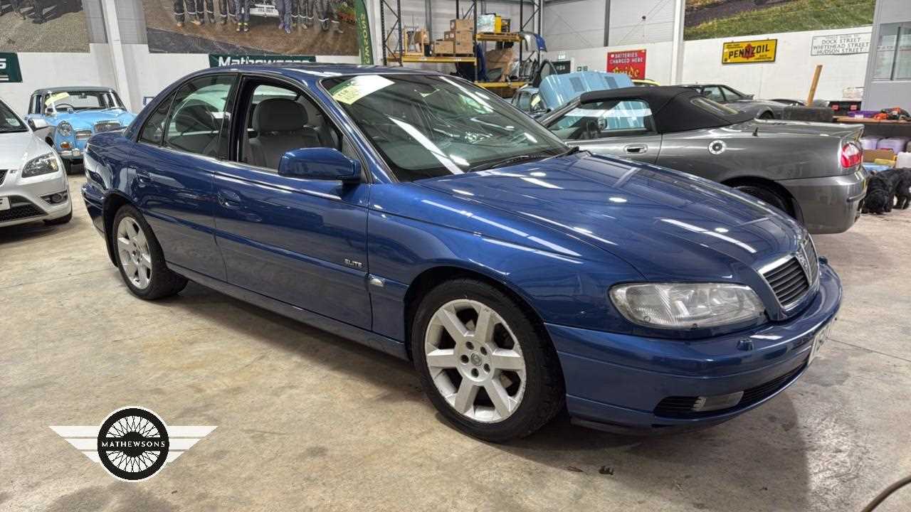 Lot 732 - 2003 VAUXHALL OMEGA ELITE V6 AUTO