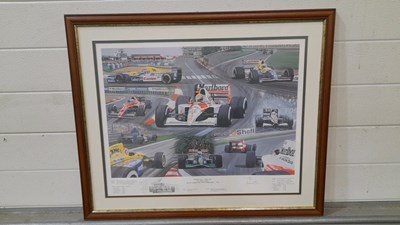 Lot 345 - 1991 FORMULA 1 SEASON WINNERS BY ANDREW KITSON