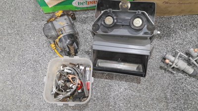Lot 831 - 6 X BOXES OF CAR RELATED MEMORABILIA