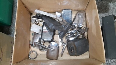 Lot 831 - 6 X BOXES OF CAR RELATED MEMORABILIA