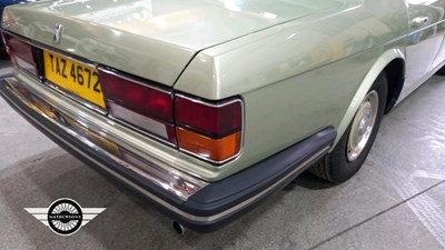 Lot 880 - 1982 ROLLS ROYCE