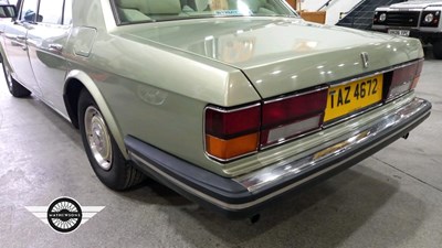 Lot 880 - 1982 ROLLS ROYCE