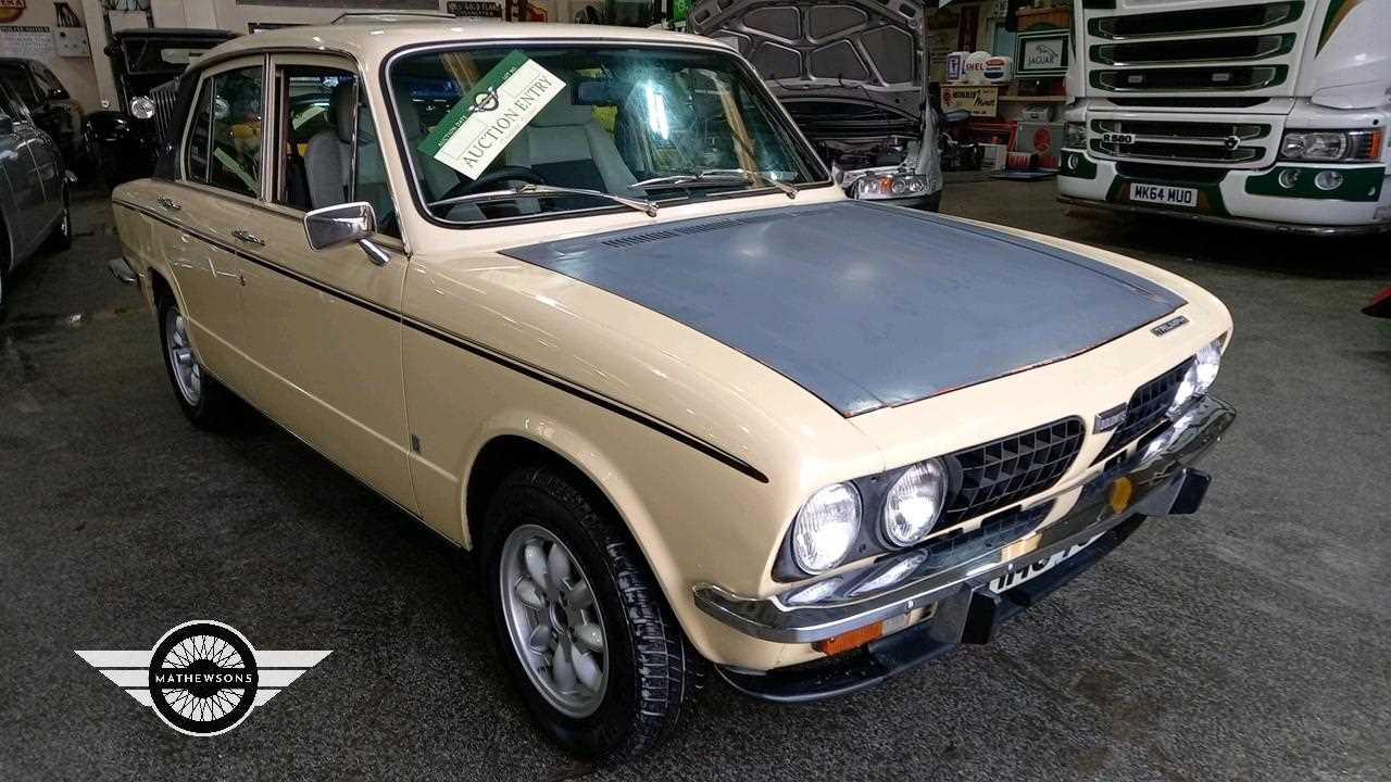 Lot 196 - 1975 TRIUMPH DOLOMITE 1850