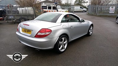 Lot 238 - 2006 MERCEDES SLK 350 AUTO