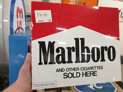 Lot 146 - MARLBORO DOUBLE SIDED SIGN