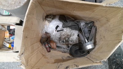 Lot 889 - BOXES OF CAR PARTS