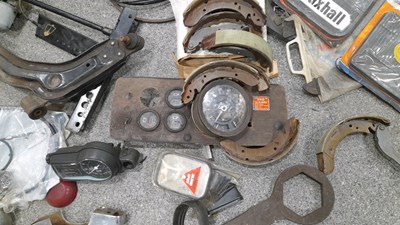 Lot 889 - BOXES OF CAR PARTS