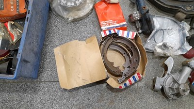 Lot 889 - BOXES OF CAR PARTS