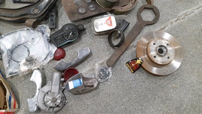Lot 889 - BOXES OF CAR PARTS