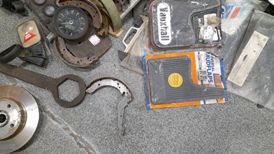 Lot 889 - BOXES OF CAR PARTS