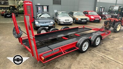 Lot 872 - CAR TRANSPORTER TRAILER