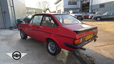 Lot 104 - 1980 FORD ESCORT RS