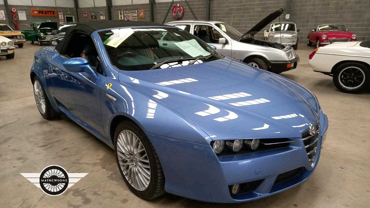 Lot 14 - 2008 ALFA ROMEO SPIDER JTS