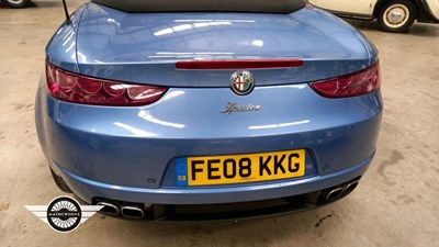 Lot 14 - 2008 ALFA ROMEO SPIDER JTS